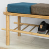 SoBuy FSR73-N Banc à Chaussures de Rangement Étagère à Chaussures