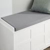 SoBuy Pantof Pantof cu uși glisante încălțăminte pantofi suport pentru bancă suport de intrare cu pernă 114x40x53 fsr86-w