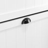 SoBuy Eșarfă cu 2 uși și 4 rafturi, cu compartiment suplimentar pentru încălțăminte, culoare: alb, dimensiuni: 60x24x110 cm fsr87-k-w
