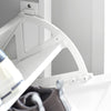 SoBuy FSR87-K-W Armoire à Chaussures 2 Abattants et Compartiment Ouvert pour Entrée Couloir, Blanc