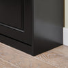 SoBuy FSR94-SCH Dulap pantofi cu 3 uși rabatabile, Suport 12 perechi pentru hol – 53x24x117 cm, Negru