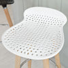 SoBuy FST35-W Tabouret de bar cuisine avec repose-pieds haute qualité
