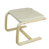 SoBuy FST38-W Repose pieds rembourré, Repose jambes- Beige