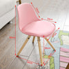 SoBuy FST46-P Chaise Enfant Fauteuil Confortable en Bouleau pour enfant avec assise rembourrée