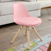 SoBuy FST46-P Chaise Enfant Fauteuil Confortable en Bouleau pour enfant avec assise rembourrée
