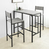 SoBuy FST53-HGx2 Set de 2 Scaune de Bar Scaune Înalte de Bucătărie Scaune de Bar