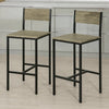 SoBuy FST53-Ax4 Set de 4 Scaune de Bar Scaune de Bucătărie, cu Suport pentru Picioare