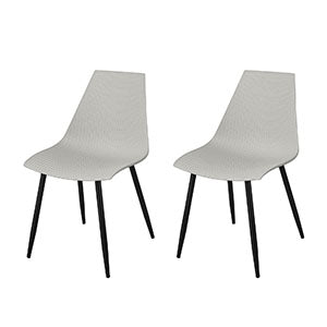 SoBuy FST60-HGx2 Lot de 2 chaises de Salle à Manger Cuisine Salle à Manger