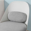SoBuy Fotoliu cu poglipiesi scaun scandinav scaun gri gri FST63-HG
