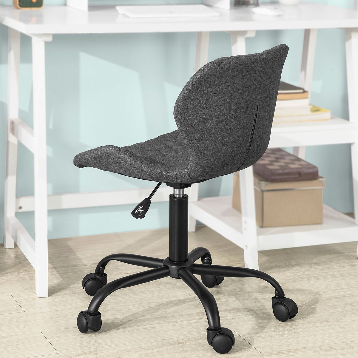 SoBuy FST65-HG Chaise de Bureau Ergonomique Fauteuil Pivotant pour Ordinateur