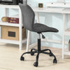 SoBuy FST66-HG Scaun de Birou Ergonomic, Scaun Rotativ Reglabil