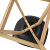 SoBuy FST69-Sch Tabouret de Bar Tabouret Haut Cuisine Chaise de Bar avec Dossier