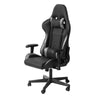 SoBuy FST82-Sch Scaun Gaming Scaun Gamer Ergonomic Scaun de Birou Rotativ -Înălțime Reglabilă