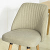 SoBuy FST84-MI x2 Lot de 2 Chaises de Salle à Manger Chaise de Cuisine Chaise de Visiteur avec Dossier et Assise Rembourée