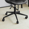 SoBuy FST85-SCH Chaise de Bureau Ergonomique Chaise Pivotante Chaise pour Ordinateur, Assise en Cuir PU, Hauteur Réglable 43-53cm