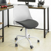 SoBuy FST87-W Chaise de Bureau Ergonomique Dossier Pliant Fauteuil Pivotant Chaise pour Ordinateur