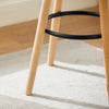 SoBuy FST89-G Scaun de Bar Design cu Suport pentru Picioare Scaun de Bar Taburet de Contor