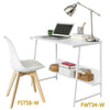 SoBuy FWT34-W Birou pentru computer, Masă de lucru pentru computer
