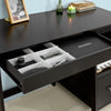 SoBuy FWT38-Sch Table de Bureau Informatique Poste de Travail Bureau d'Ordinateur