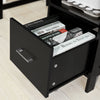 SoBuy FWT38-Sch Table de Bureau Informatique Poste de Travail Bureau d'Ordinateur
