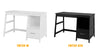 SoBuy FWT38-Sch Table de Bureau Informatique Poste de Travail Bureau d'Ordinateur