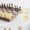 SoBuy FWT58-WN Masă de bar Masă înaltă de bar Masă de bucătărie rotă scandinavă pentru cafea