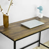 SoBuy FWT68-F Bureau Informatique Table de Travail Bureau d'Ordinateur Table de Bureau avec Grand Plan de Travail