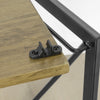 SoBuy FWT78-F Bureau d'Ordinateur Table informatique,Pliable sans Assemblage Design Industriel