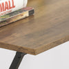 SoBuy FWT88-F Masă Pliantă pentru Spații Mici, Birou pentru Computer, Masă de Studiu, Birou Portabil pentru Acasă, Living, Dormitor, Nu Necesită Asamblare, Design Industrial