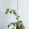 SoBuy KLS09-W Suport Telescopic Ghivece de Flori din Metal, Etajeră Suport Plante