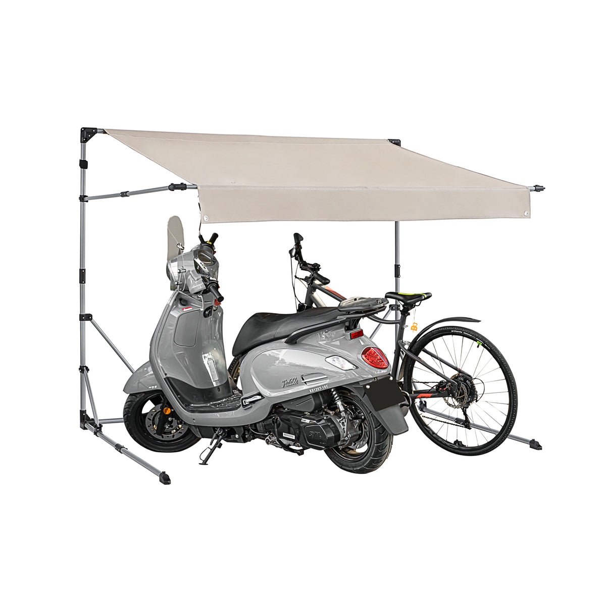SoBuy KLS13 Abri de Vélo Bike Shelter Garage pour Vélo Tentes de Vélo Extérieur Abri à Outils, Garage à Vélos Pliable, Abri d