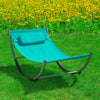 SoBuy KMB04-B Lit Hamac Chaise Longue Enfant En Métal et Toile Textile
