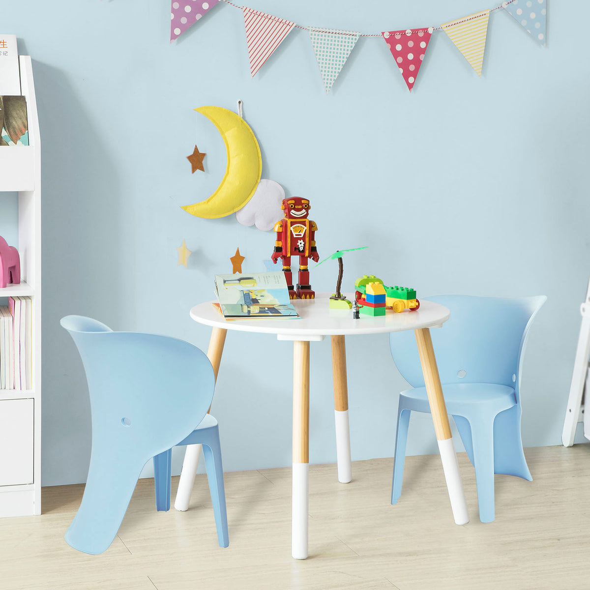 SoBuy KMB12-Bx2 Lot de 2 Chaise Enfant Design Chaise Pour Enfants Siège Garçons et Filles