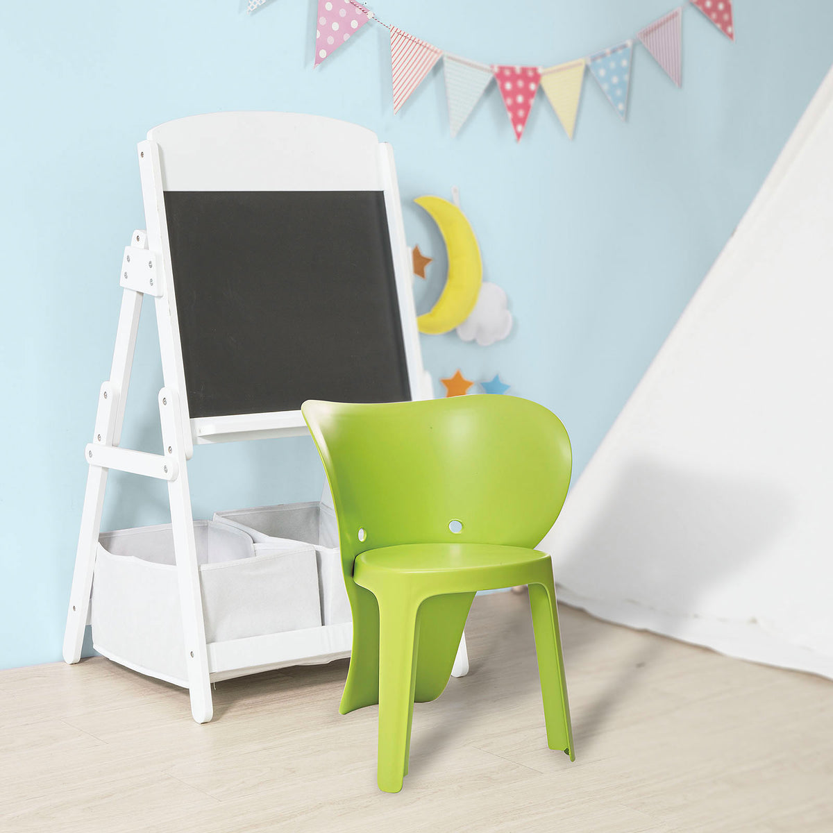 SoBuy KMB12-GRx2 Set de 2 Scaune pentru Copii, Design Scaun pentru Copii