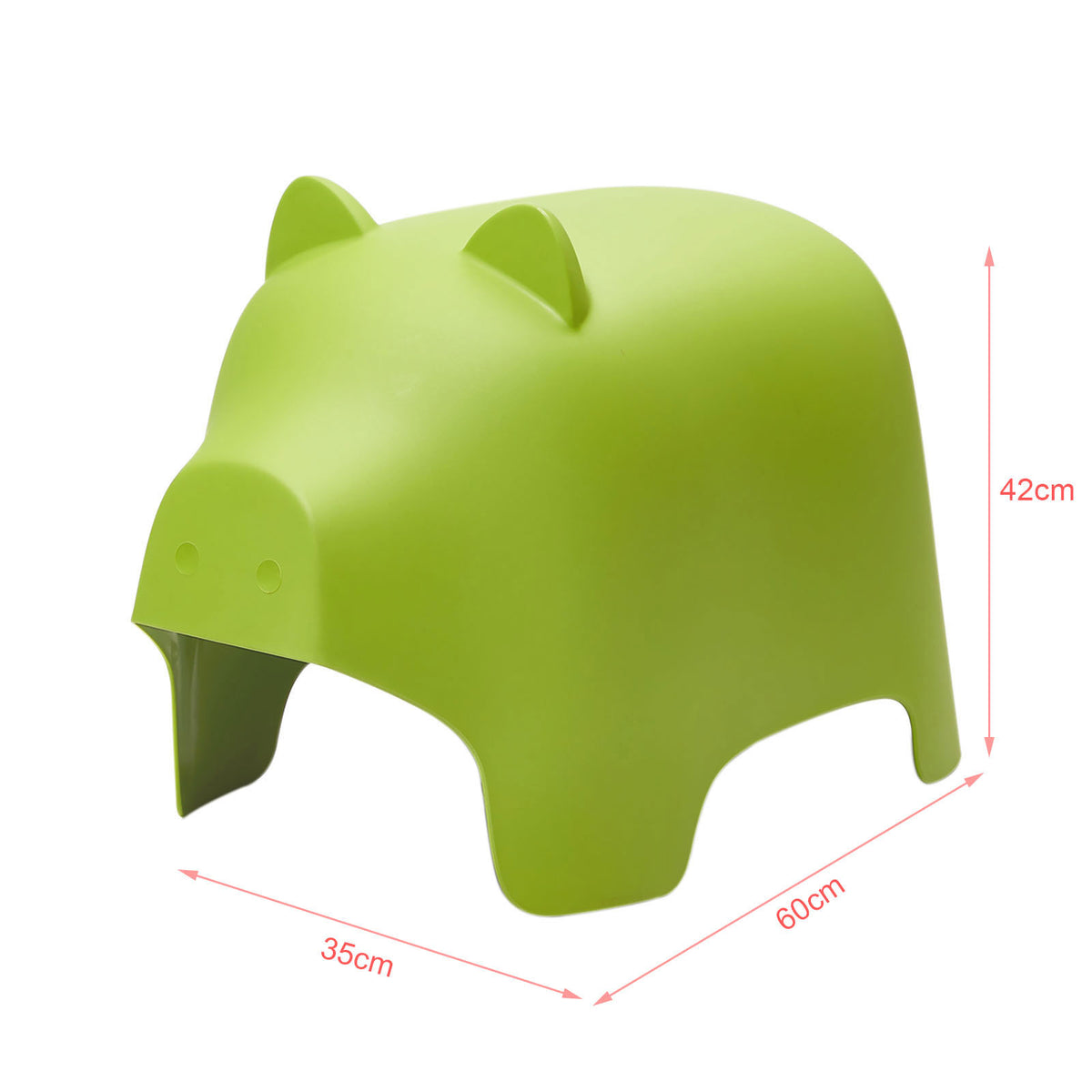 SoBuy KMB14-GR Taburet pentru Copii Design Puf pentru Copii Taburet-scaun