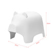SoBuy KMB14-W Scaun Taburet pentru Copii Design Pouf pentru Copii Scaun șezlong pentru Copii