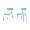 SoBuy KMB15-Bx2 Set de 2 Scaune Copii Design Scaun pentru Copii Scaun pentru Băieți și Fete
