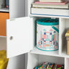 SoBuy KMB25-W Bibliotecă Dulap de Depozitare Cărți și Jucării Raft de Depozitare