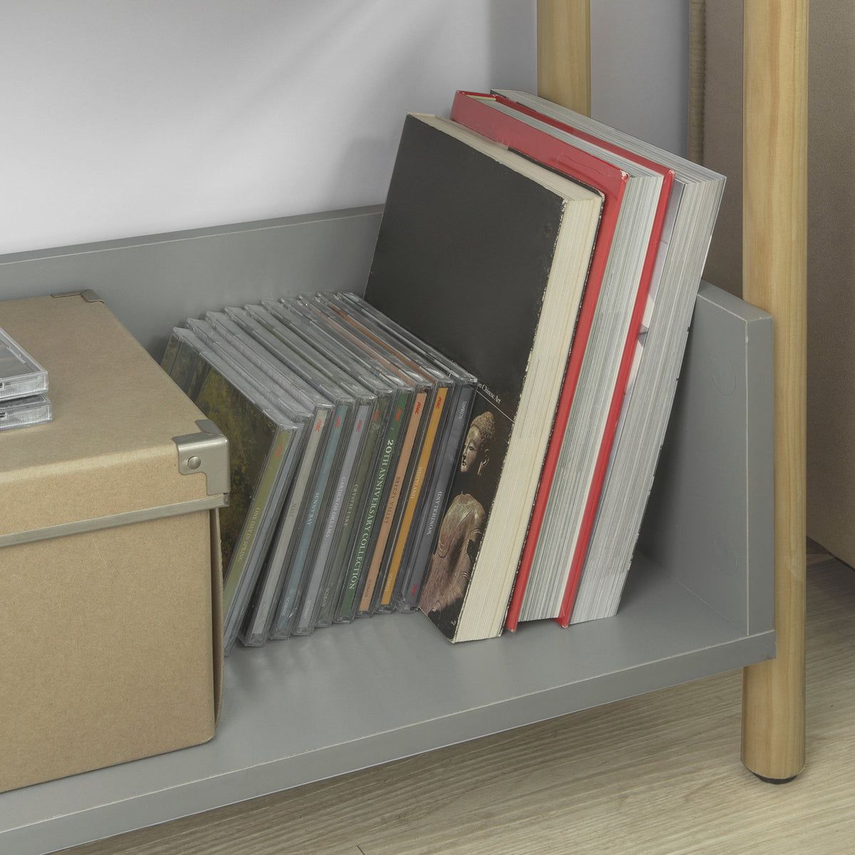SoBuy KMB28-HG Bibliothèque pour Enfants à 2 Étages Étagère à Livres Enfants