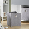 SoBuy KMB61-HG Etajeră pentru copii cu 3 compartimente și 3 cutii detașabile din material textil, Etajeră pentru camera copiilor cu roți