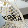 SoBuy OGS42-MI Hamac Suspendu macramé, Fauteuil balançoire Intérieur extérieur
