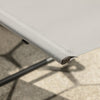 SoBuy OGS47-HG Fotoliu balansoar pentru adulți, Șezlong, Balansoar ergonomic de relaxare cu buzunar lateral