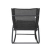 SoBuy Fotociul balansoar de grădină cu scaun balansoar extern cu buzunar lateral adus până la 150 kg OGS47-MS gri închis