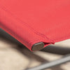 SoBuy OGS47-R Fotoliu balansoar pentru adulți, Șezlong, Balansoar ergonomic de relaxare cu buzunar lateral