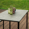 SoBuy OGT11-HG Set de masă de bar pentru sufragerie cu 4 scaune de bar