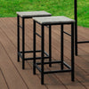 SoBuy OGT11-HG Set de masă de bar pentru sufragerie cu 4 scaune de bar
