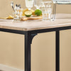 SoBuy OGT11-N Set 1 Masă + 4 Scaune de Bar Set Masă de Bar Bistro