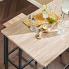 SoBuy OGT11-N Set 1 Masă + 4 Scaune de Bar Set Masă de Bar Bistro