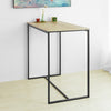 SoBuy OGT26-N Table Haute de Bar, Table à Manger, Table de Bistrot de Style Industriel, Cadre en métal