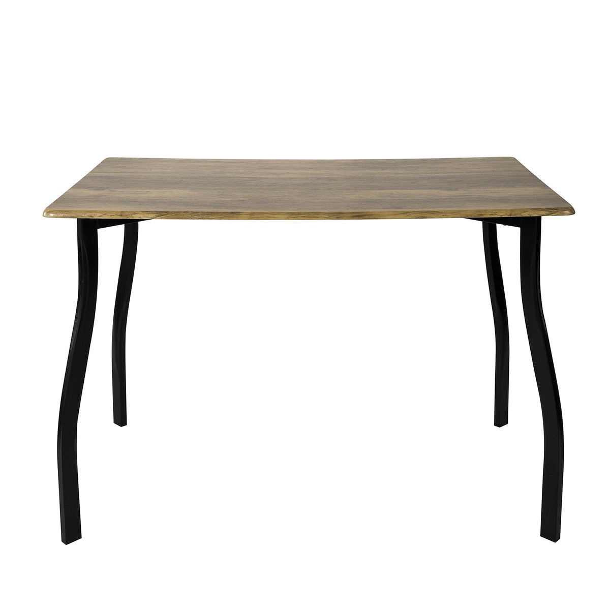 SoBuy OGT29-N Table à Manger en Métal Style Industriel Table de Cuisine Table de Repas
